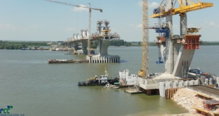 Podul Calafat-Vidin va fi dat în folosinţă în mai 2013